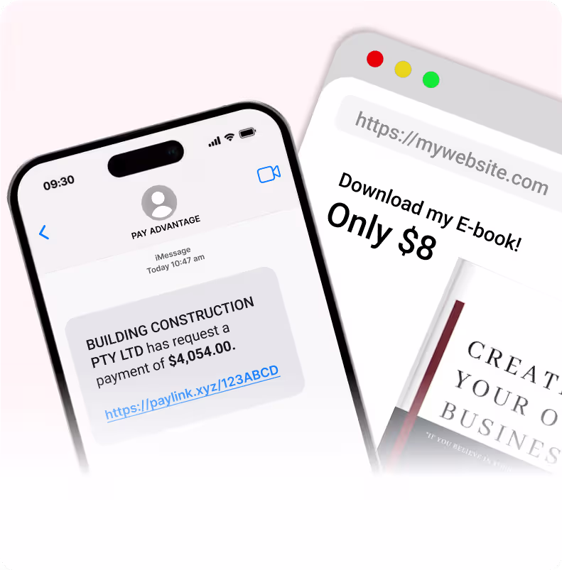Share the link anywhere